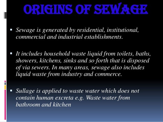 sewage treatment plant pdf types of wastewater treatment